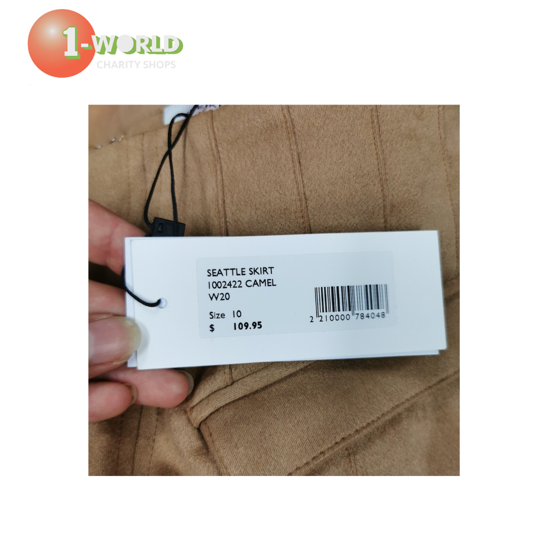 Shieke Suede Skirt Short - Size 10