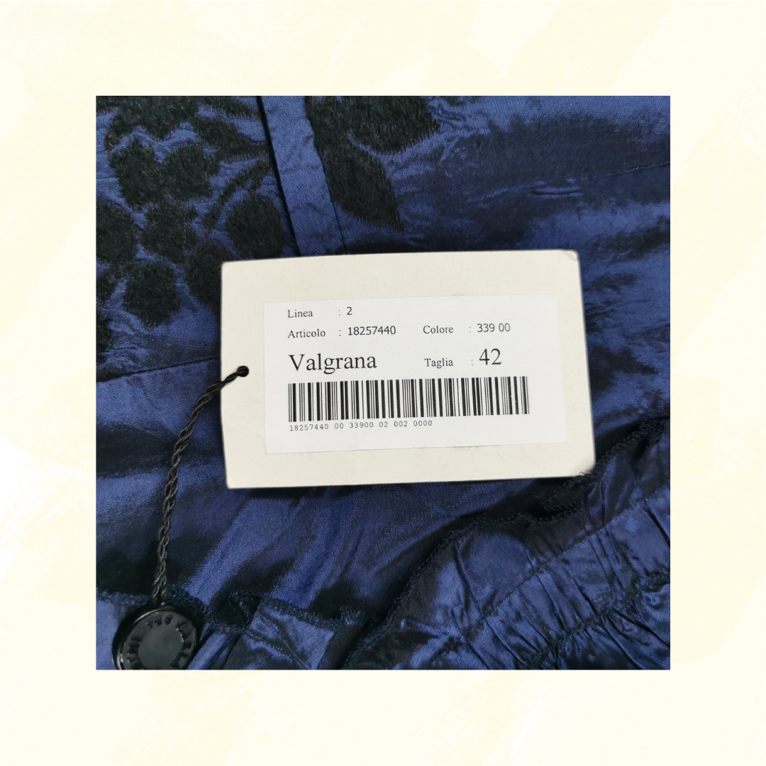 Carla Carini Jacket - 10 - Navy