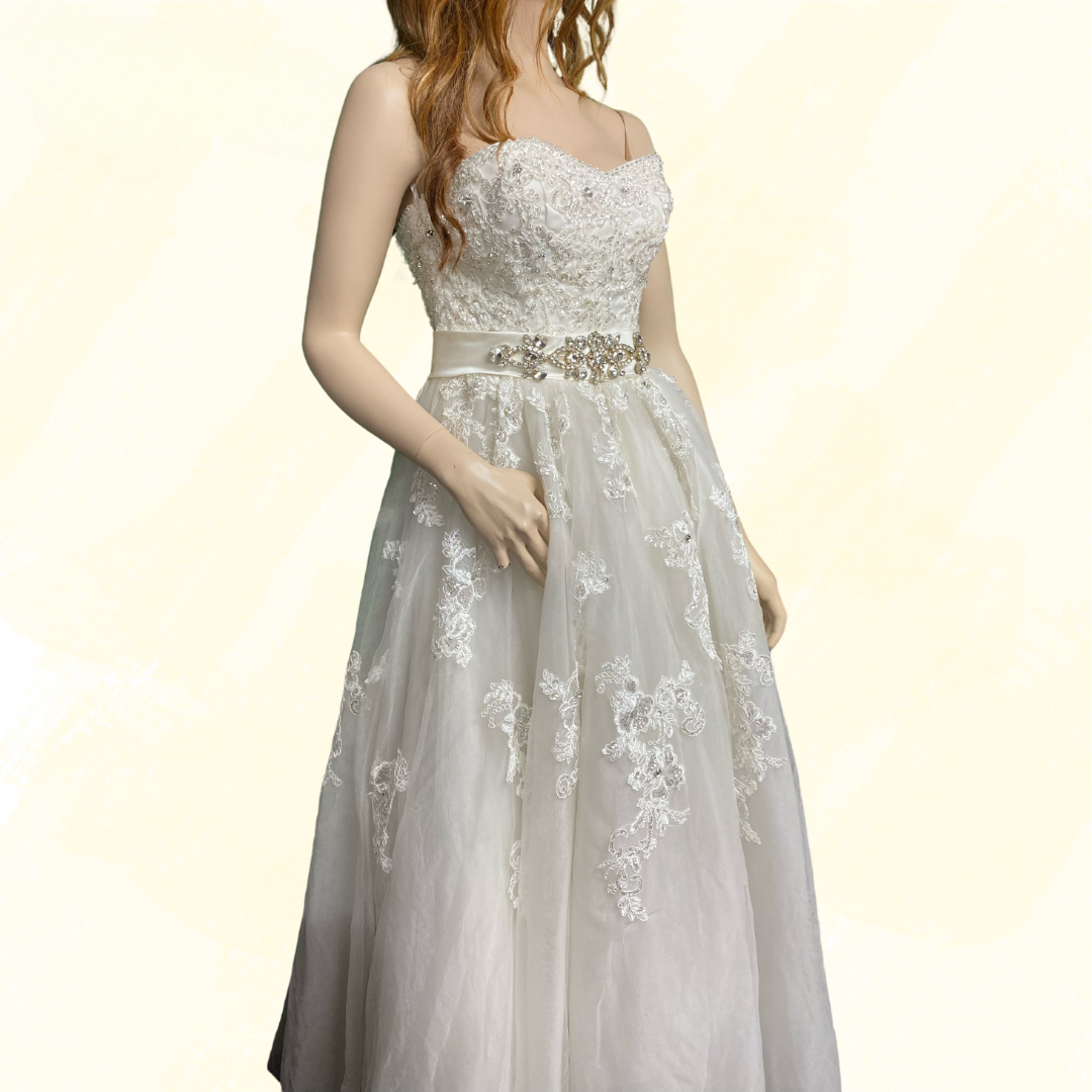 Felicitas Wedding Dress - Ivory - 8