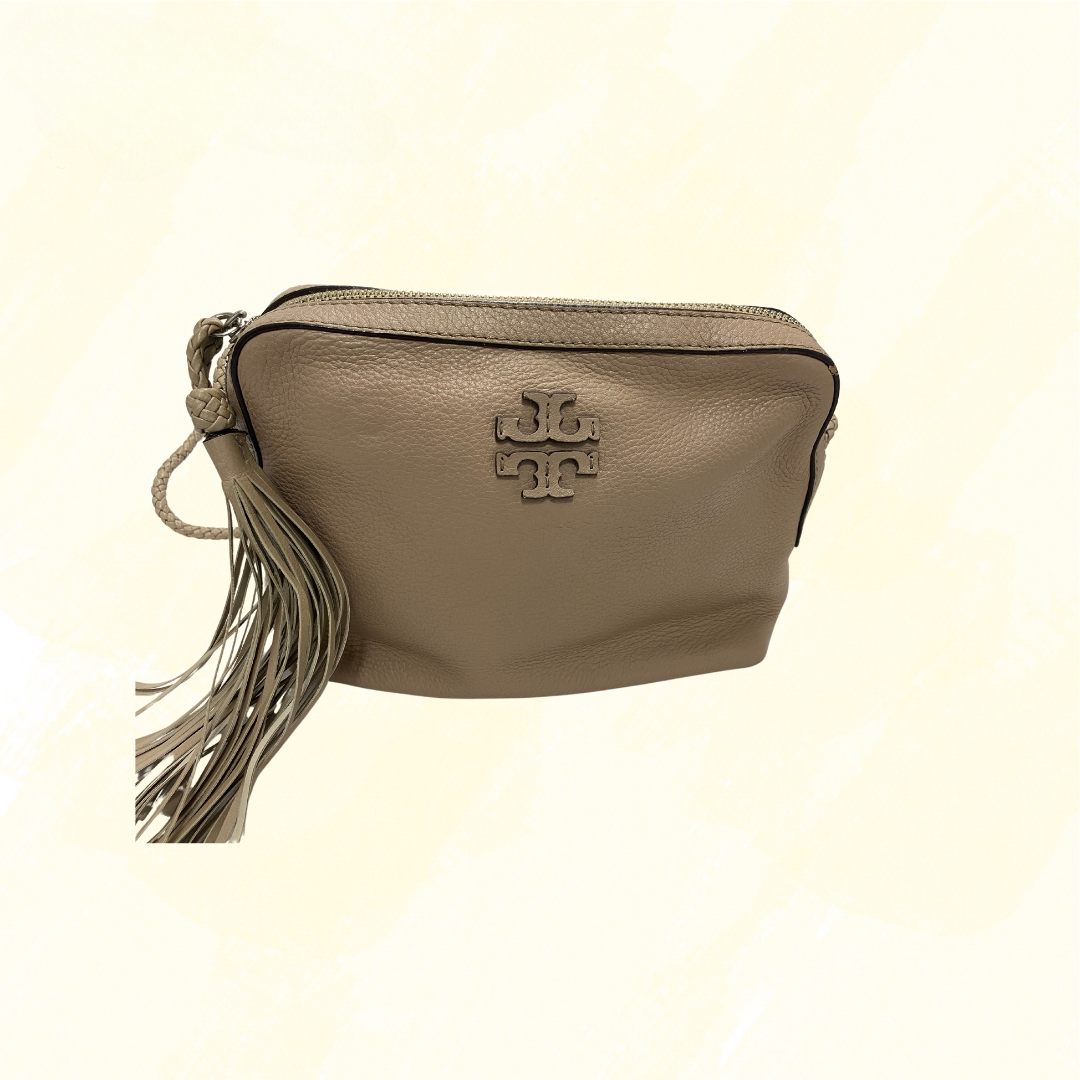 Tory Burch Leather Crossbody - Tan