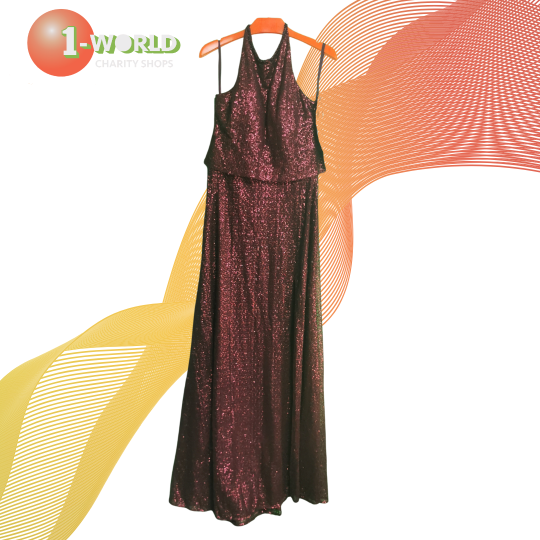 Morilee Evening Dress - 12 Burgundy