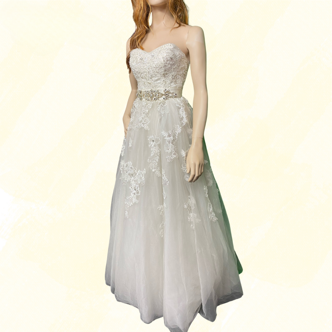 Felicitas Wedding Dress - Ivory - 8