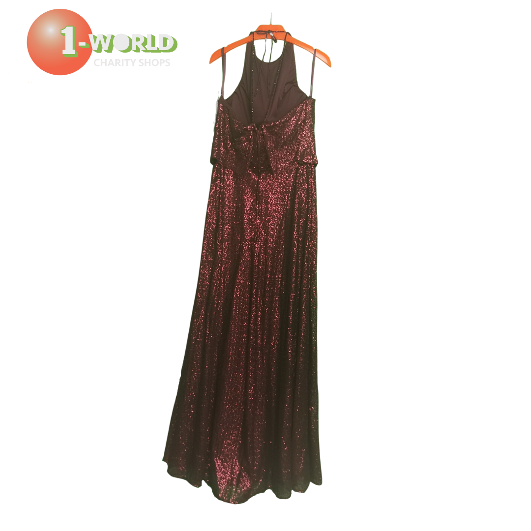 Morilee Evening Dress - 12 Burgundy