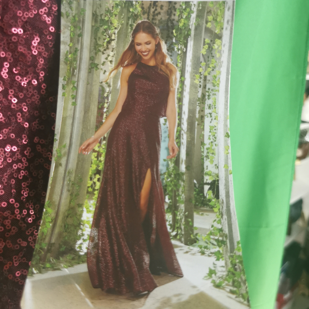 Morilee Evening Dress - 12 Burgundy