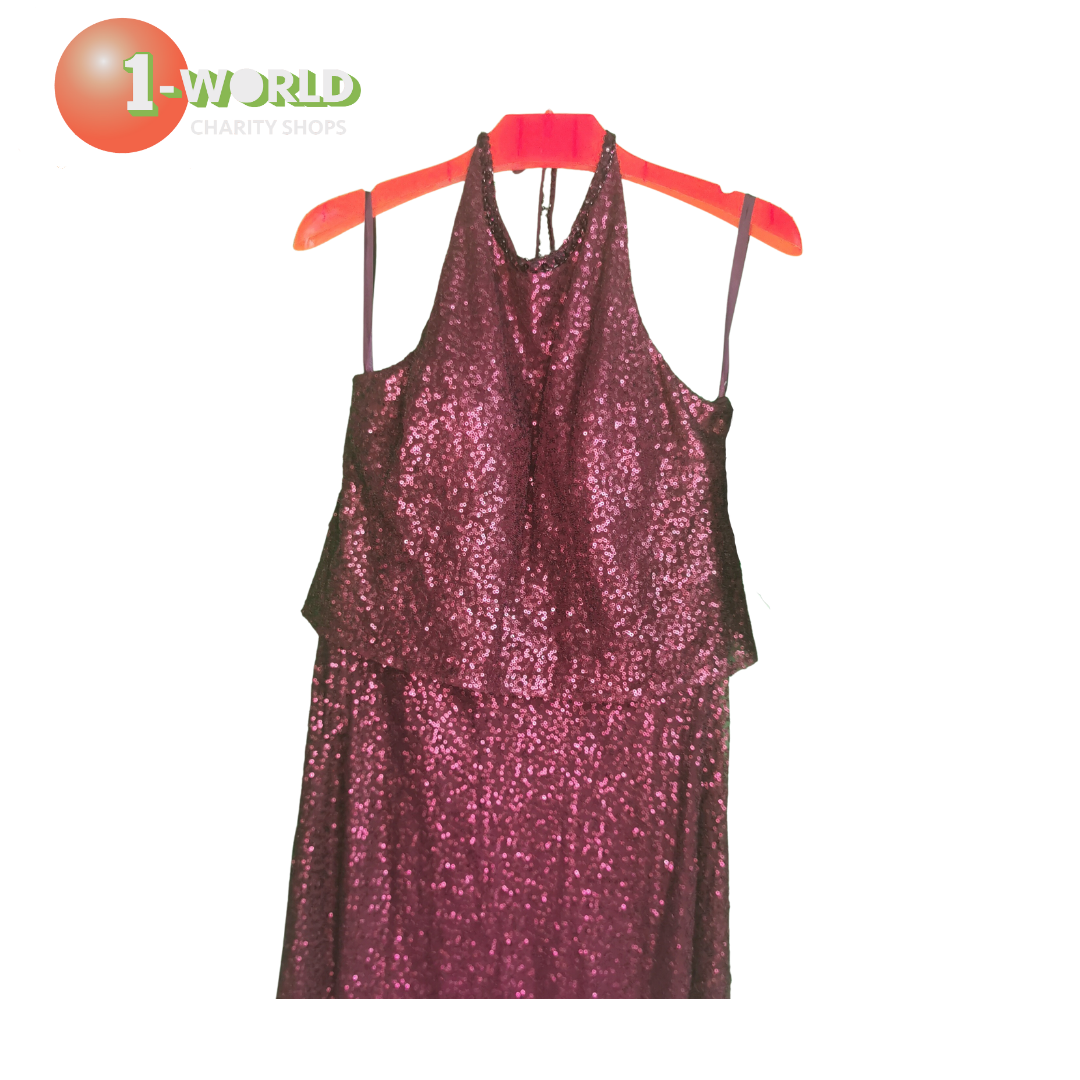 Morilee Evening Dress - 12 Burgundy
