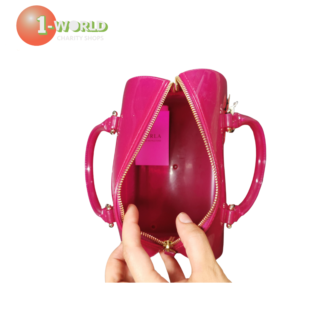 Furla Candy Mini Satchel - Raspberry