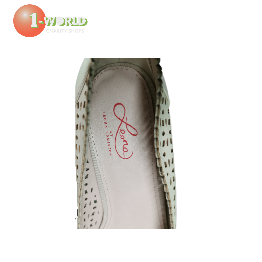 Leona Edmiston Maddy Aria Heels - 38 Cream
