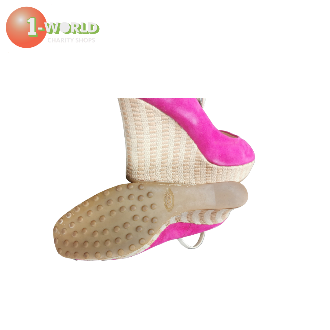 Tod's Shoe - Size 38.5 Pink