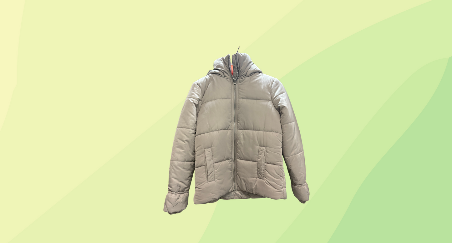 Witchery Puffer Jacket - Size 6 - Dusty Pink