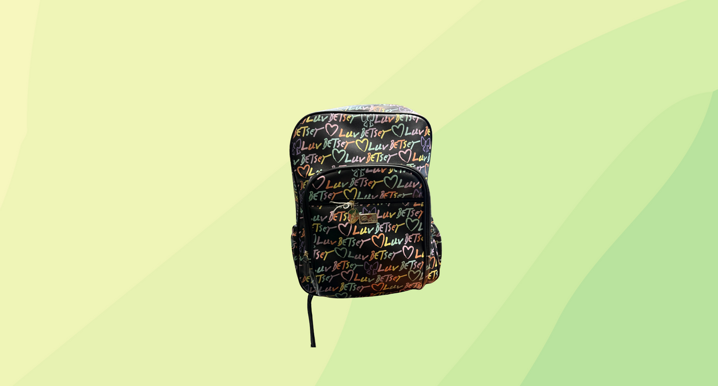 Luv Betsey by Betsey Johnson Backpack - Black/Multi