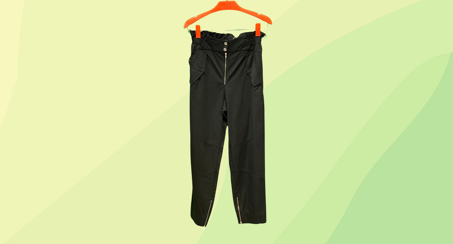 Sass & Bide Feeling It Pants RRP $350 - Size 10 - Washed Black
