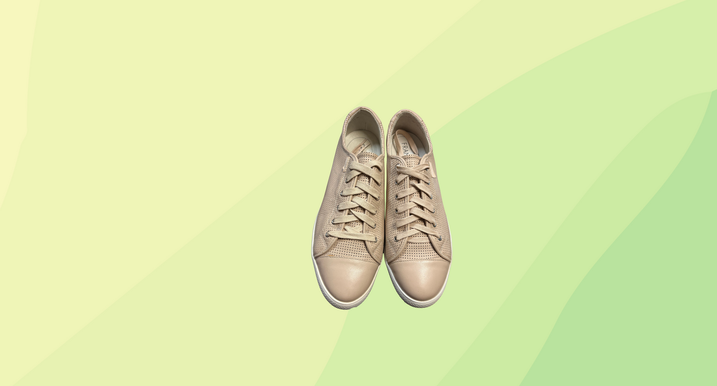 Frankie4 Nat II Leather Sneaker RRP $244.95 - Size 13 - Pink Blush