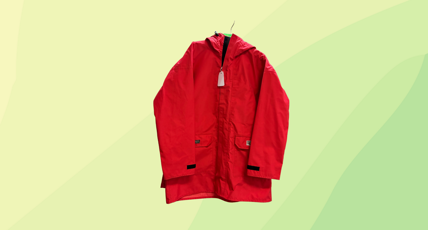Mountain Designs Mens Raincoat - XL - Red