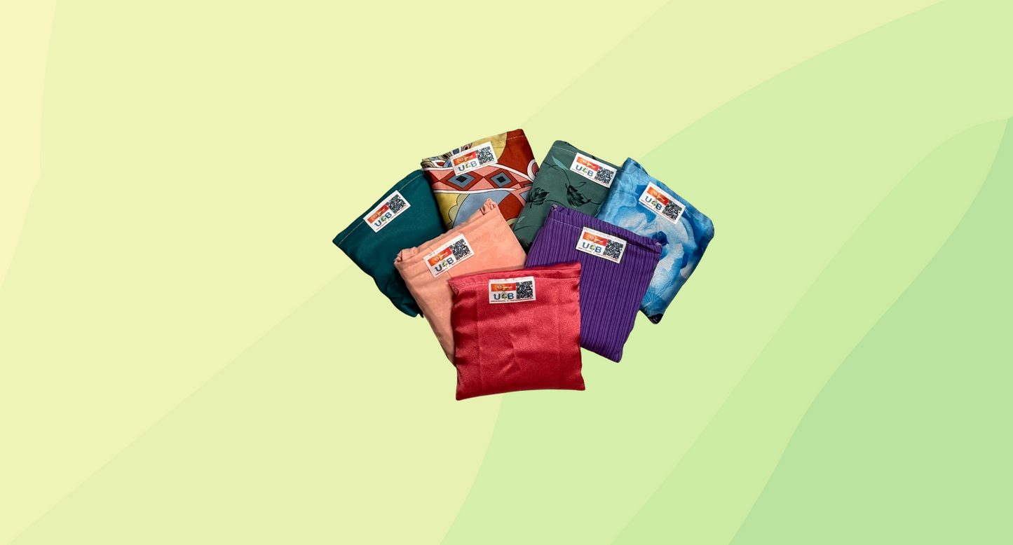 U4B Reusable Shopping Bags - Assorted Colours & Styles
