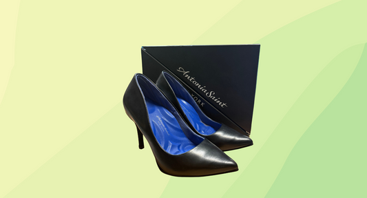 Antonia Saint NY Victoria High Heel 0C8 - Size 39 - Black
