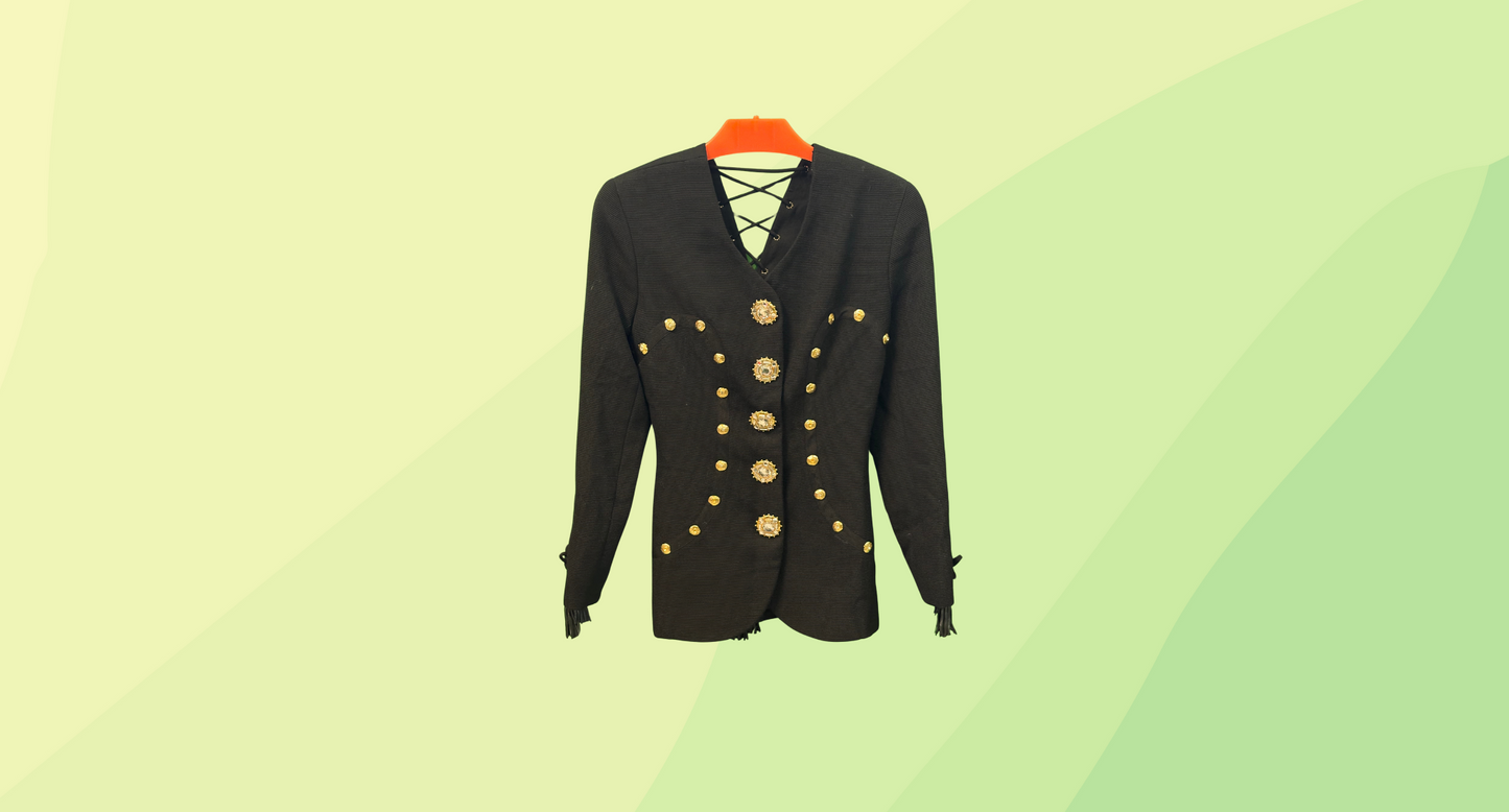 Gemma Kahng Blazer - Size 4 - Black