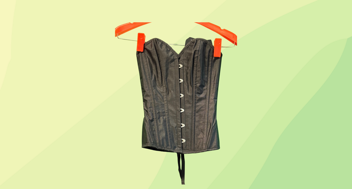 Corset Story Strapless Corset - Size 6 - Black