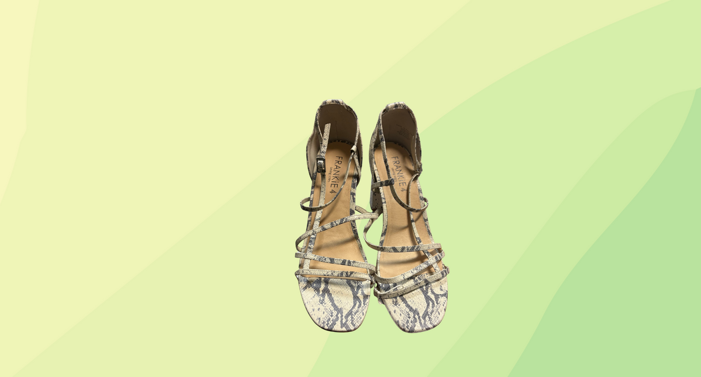 Frankie4 Paige Heel - Size 10 - Snake