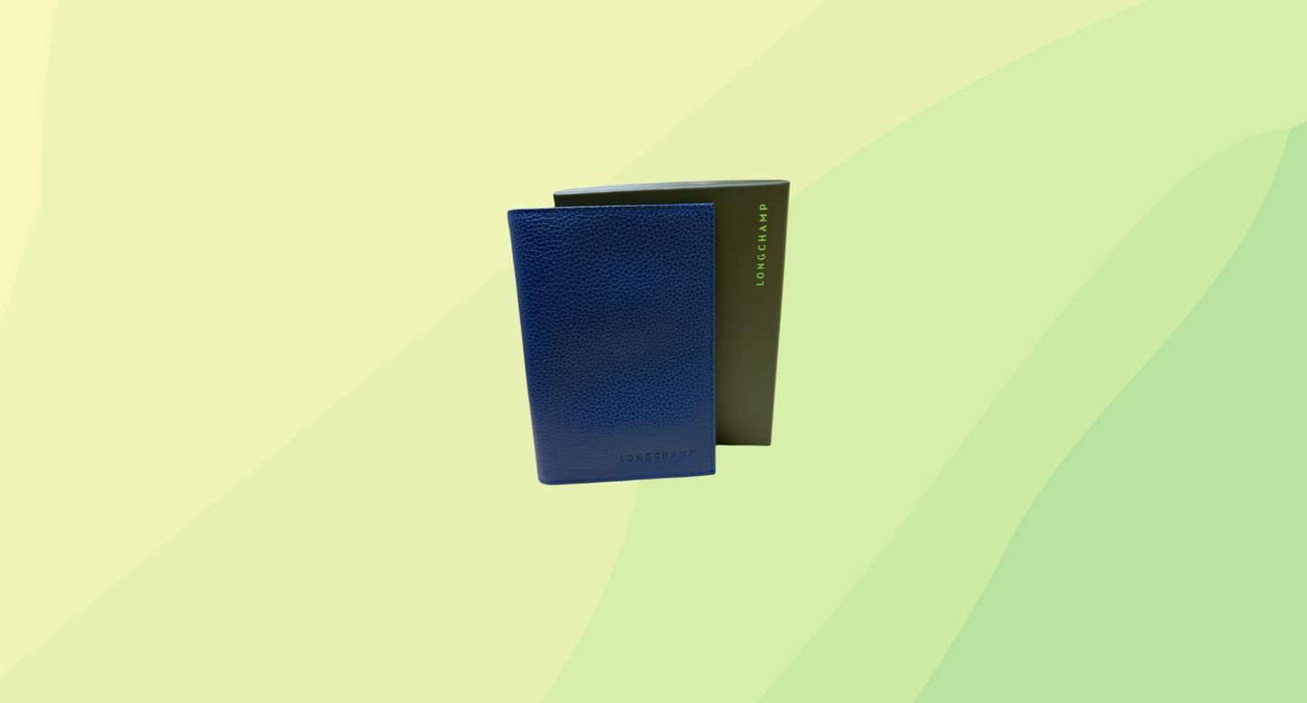 Longchamp Passport Wallet - Blue