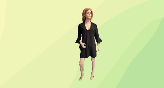 Witchery: Ellery Frill Sleeve Shift Dress RRP $249.95 - Size 14 - Black