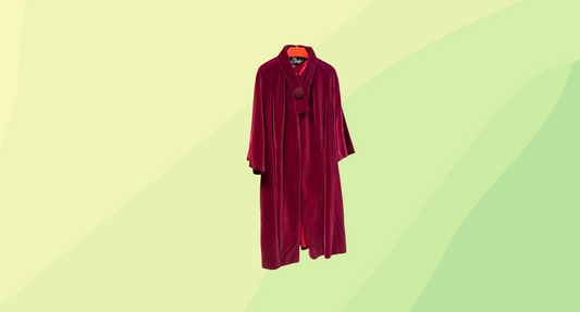 Leon Cutler Vintage Velvet Jacket - S - Magenta