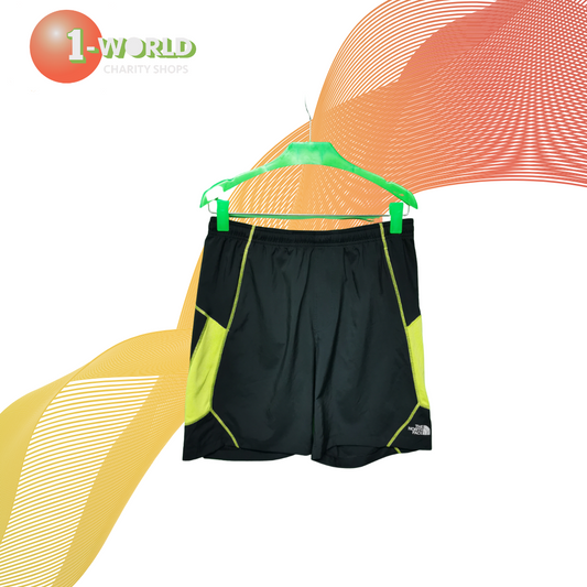 The North Face Shorts - M Black/Fluro Yellow