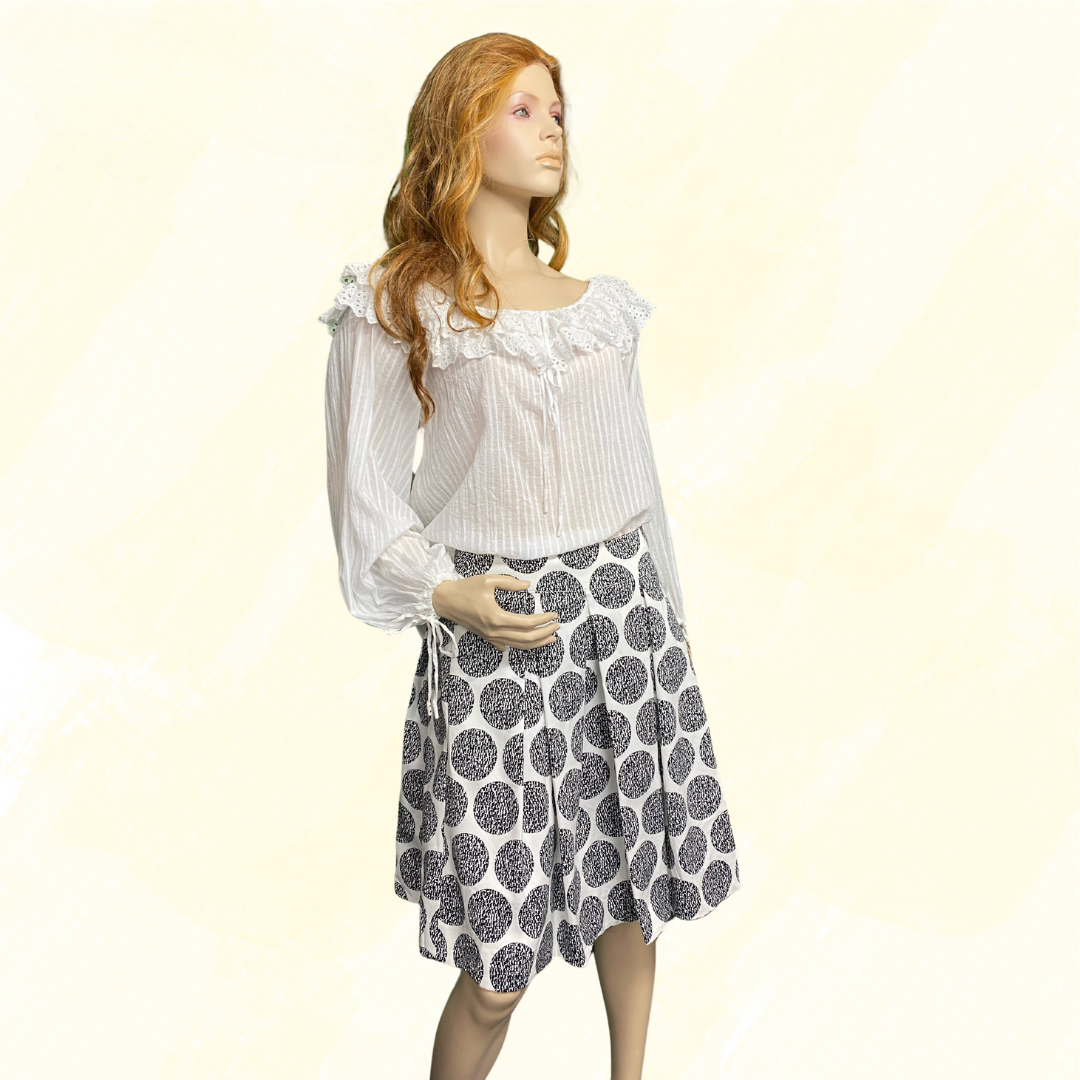 Alice McCall Top, off shoulder - Tagged $240 - White - AU 10
