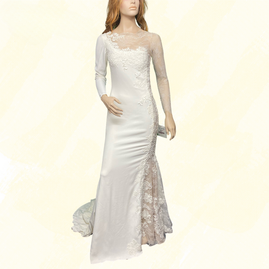 Atelier Prononvias	Wedding Dress - RRP $5080 - Ivory - 10