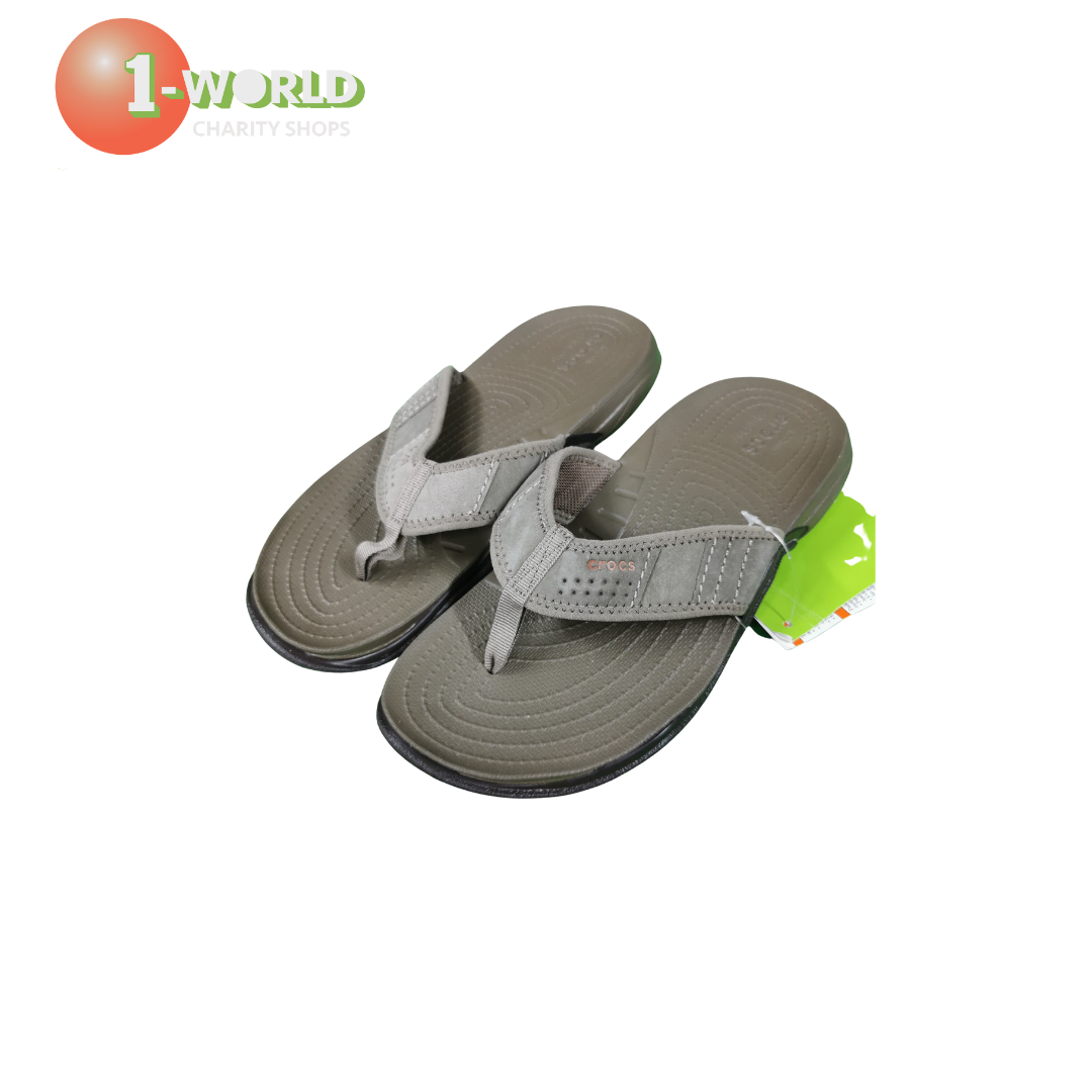 Croc Swiftwater Flip Flop - 7 Beige