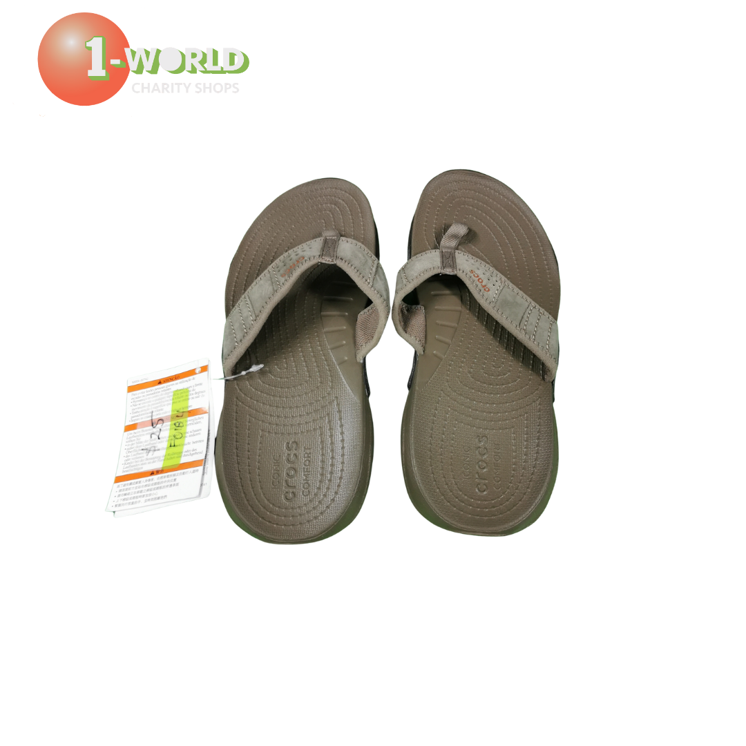 Croc Swiftwater Flip Flop - 7 Beige