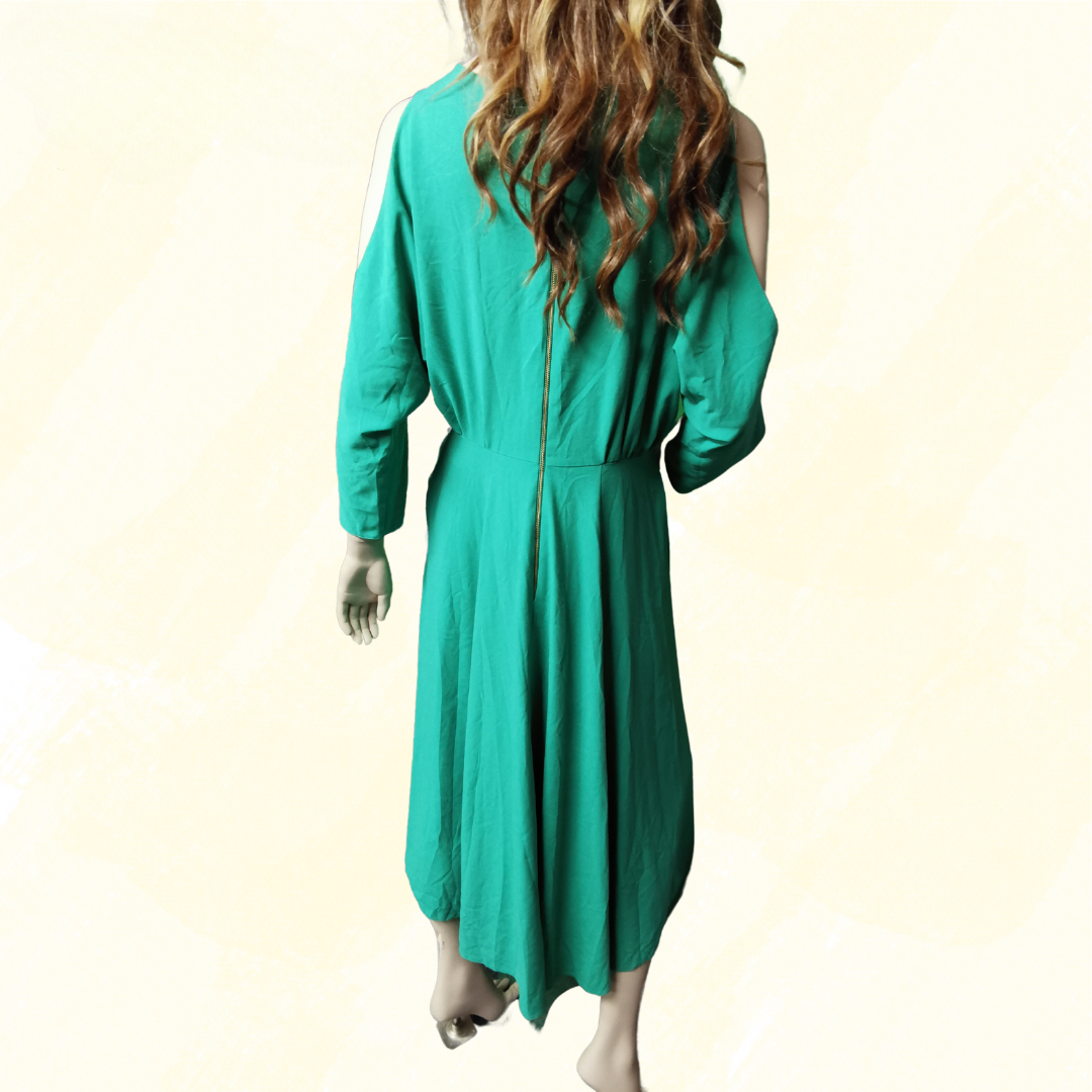 Closet London Dress - Size 14 - Teal Green