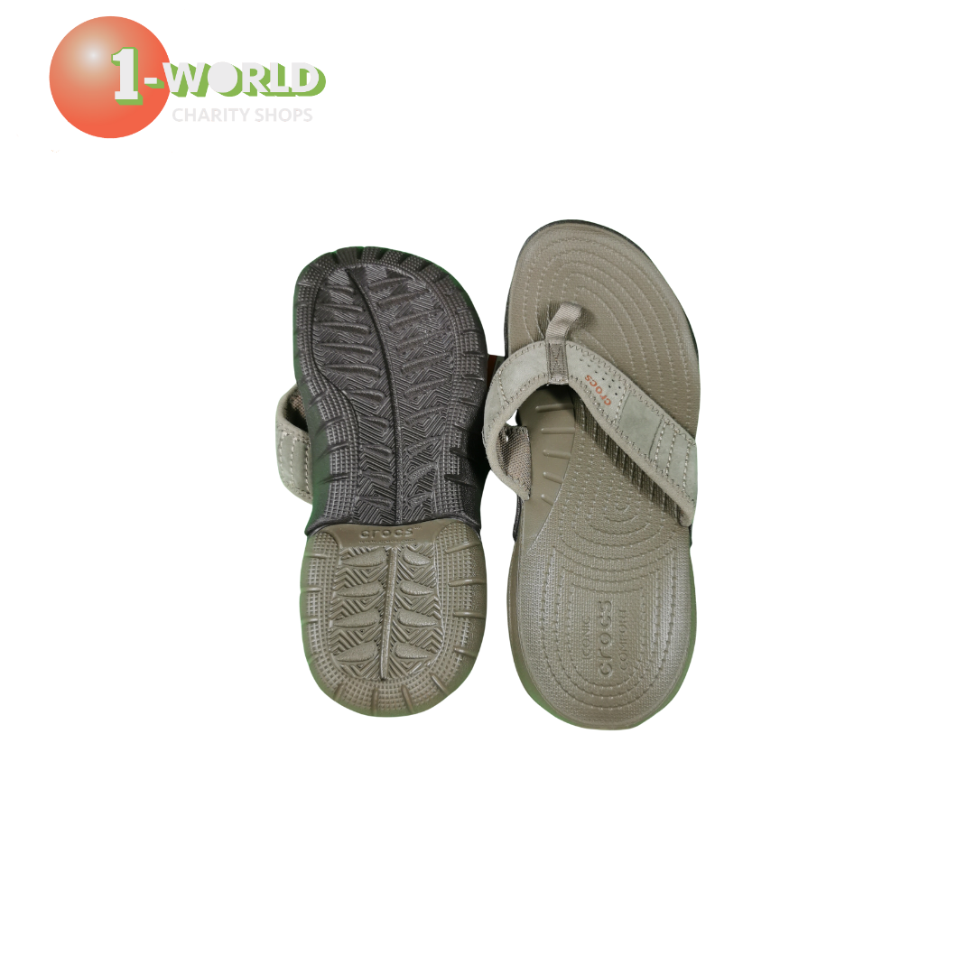 Croc Swiftwater Flip Flop - 7 Beige