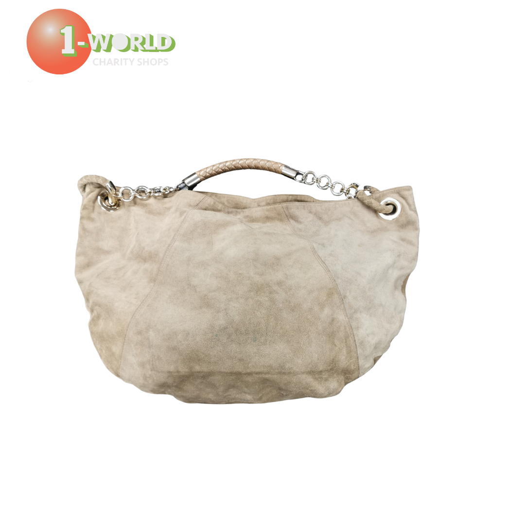 Bally Saude Chain Hobo Bag - Brown