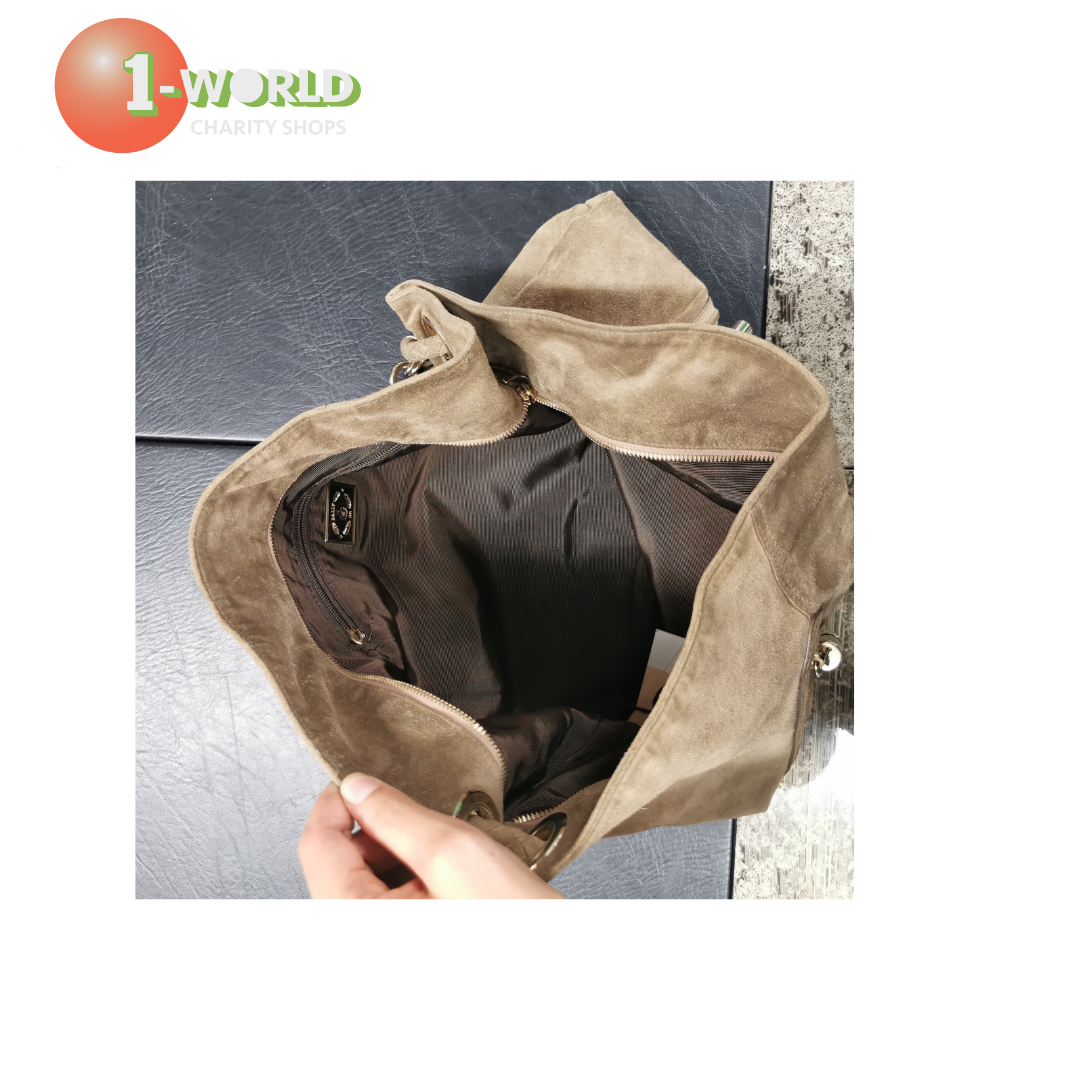 Bally Saude Chain Hobo Bag - Brown