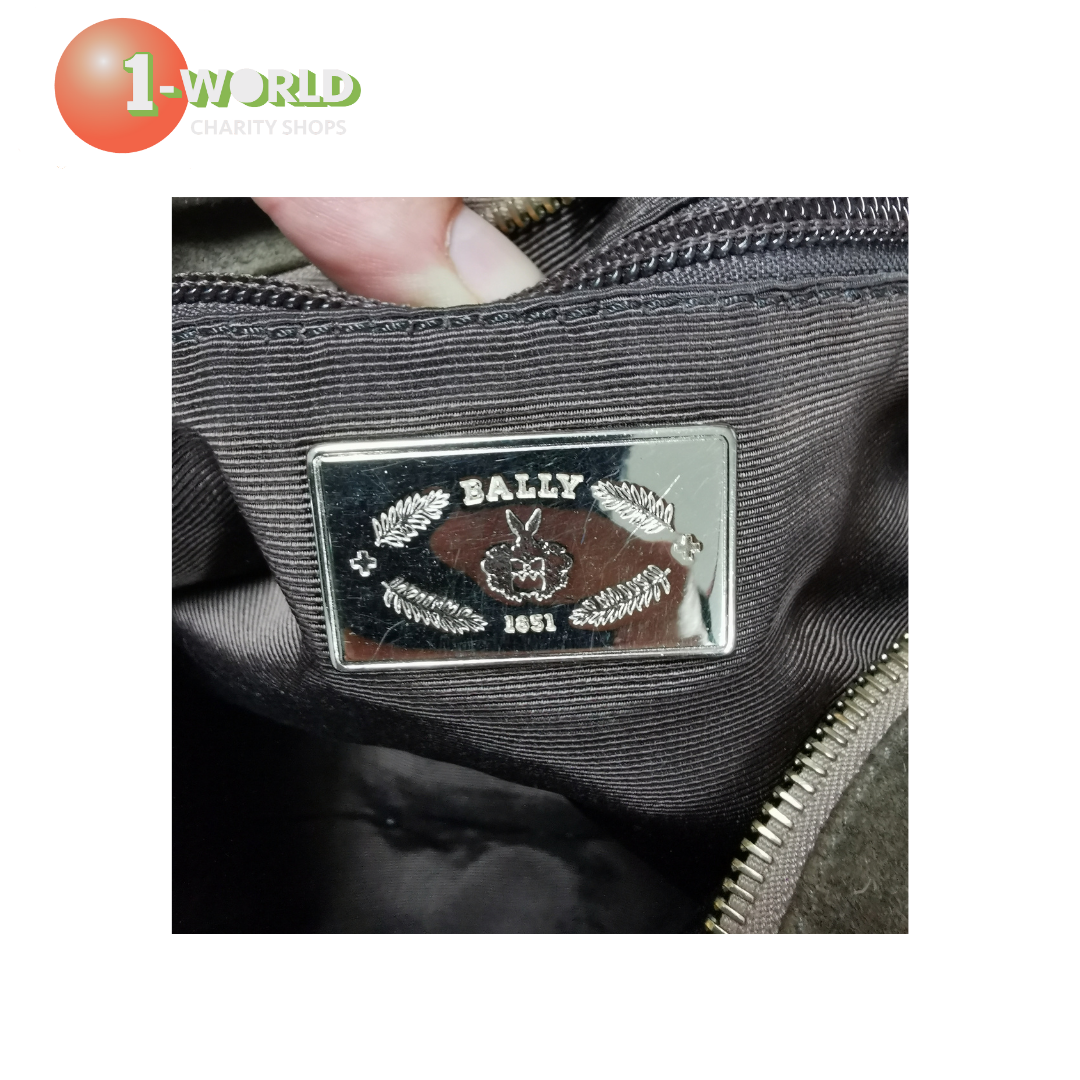 Bally Saude Chain Hobo Bag - Brown