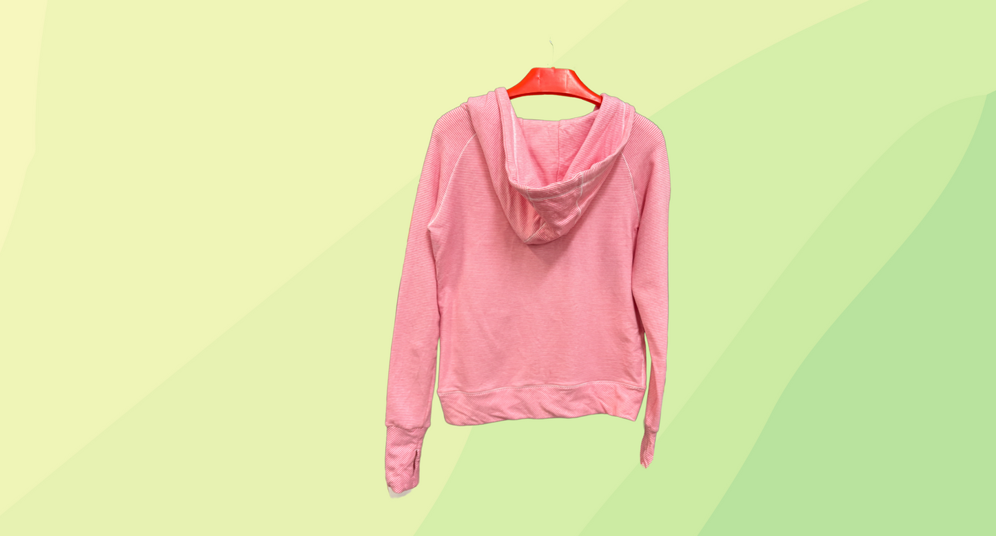 Lorna Jane Hoodie - XS - Pink Stripe
