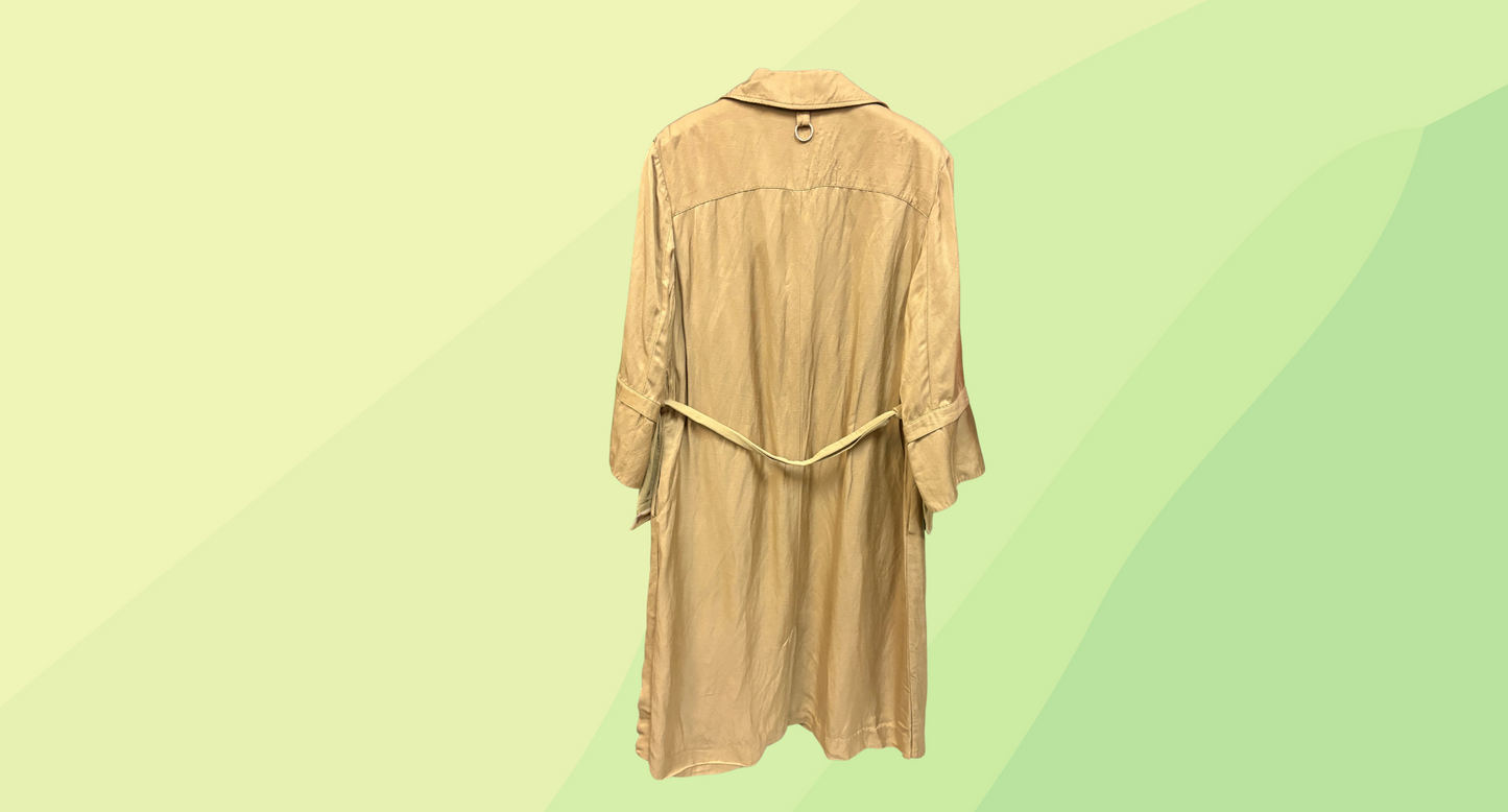 Veronika Maine Lightweight Trench - 8 - Khaki Brown