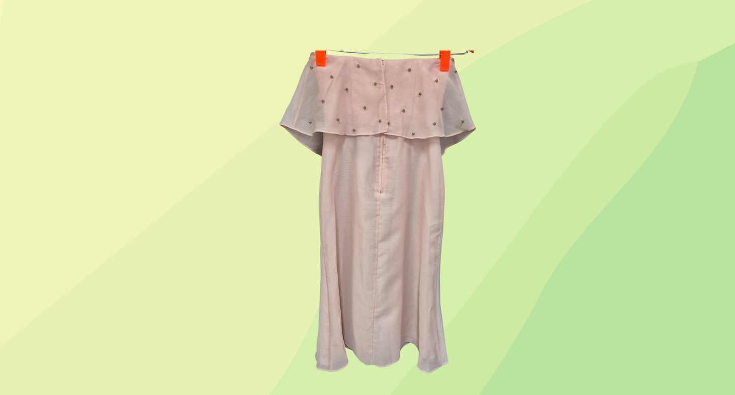 Keepsake Call Me Dress RRP $199.00 - XS - Pale Pink