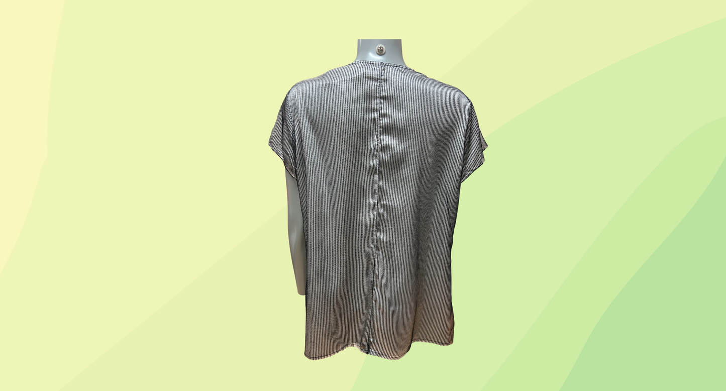 Verge Top - XL - Black/White