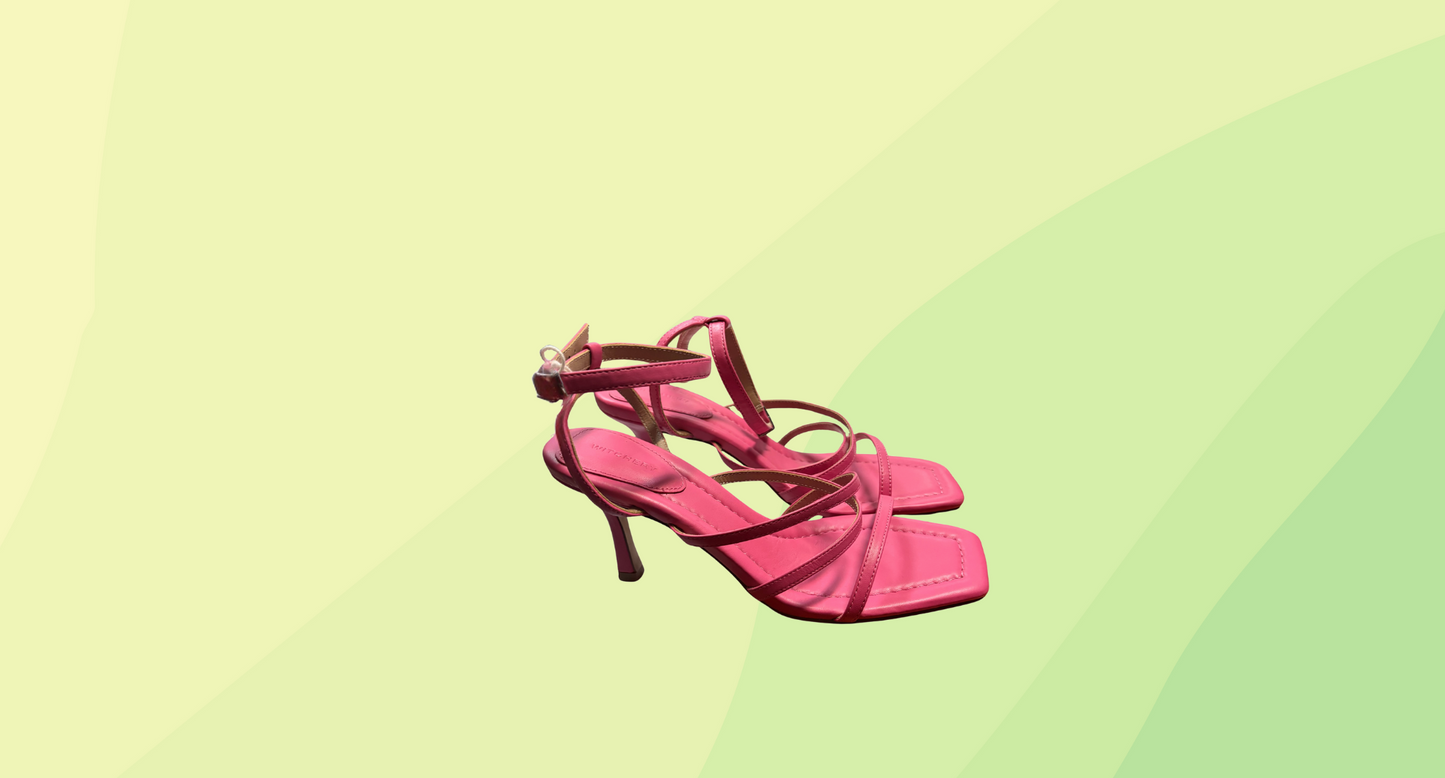 Witchery Kiara LTH Heel Shoe RRP $179.95 - Size 39 - Pink