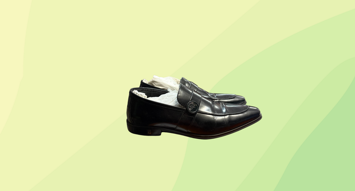 Versace Collection Mens Loafers - Size 41 - Black