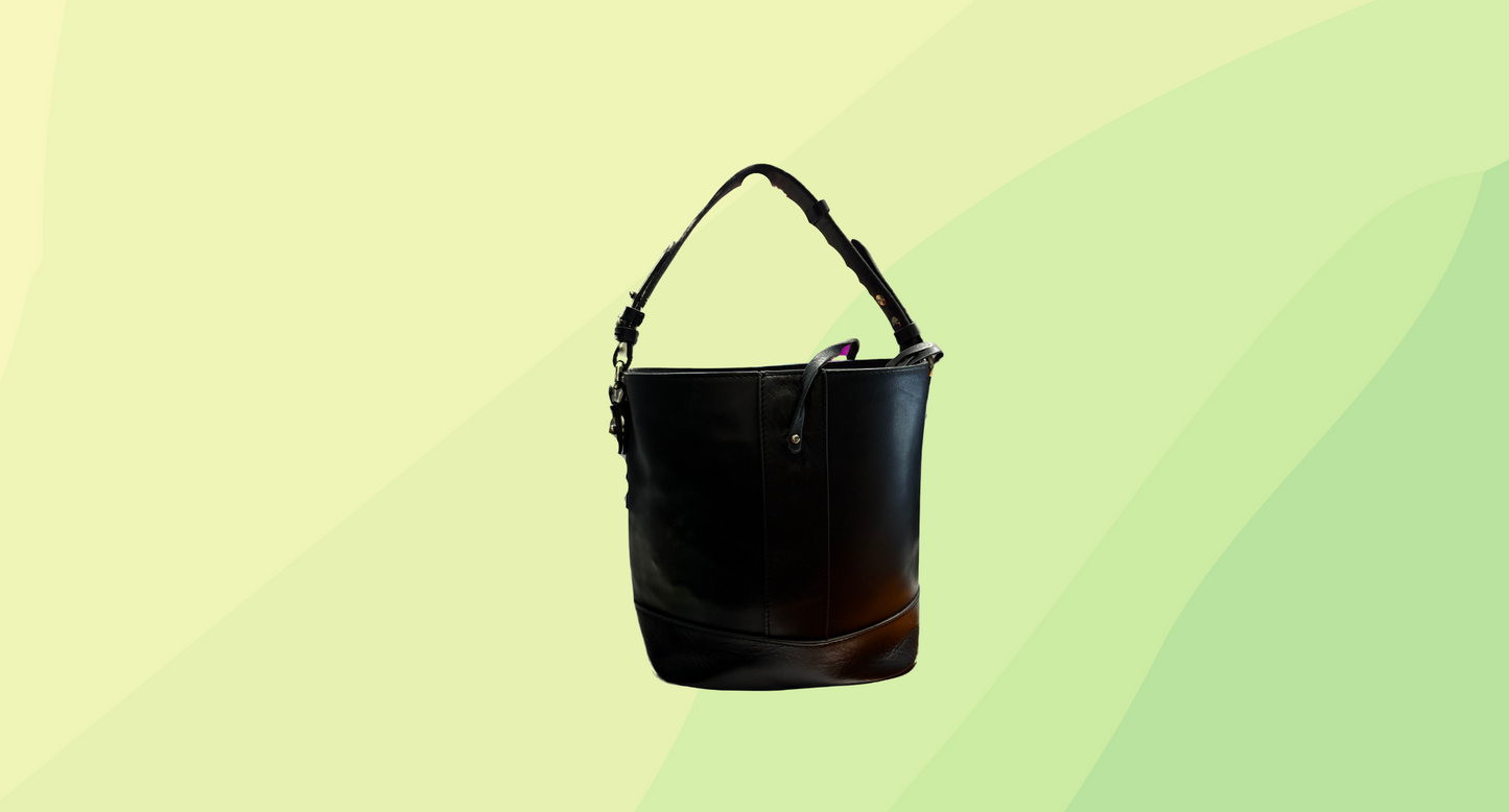 Jigsaw Mini Bucket Bag RRP $295 - Black