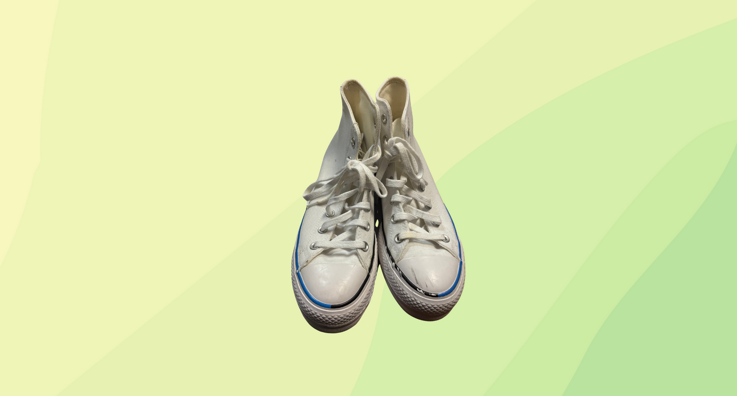 Converse Chuck Taylor All Star Lift Hi Pride Sneakers - M6/W8 - White