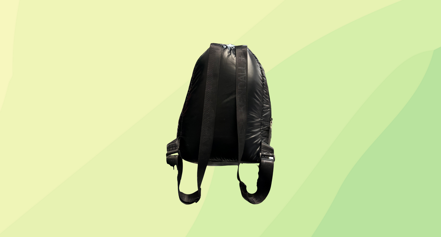 Kendall + Kylie Puffer Backpack - Black