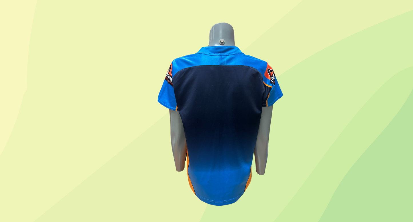 Adidas Gold Coast Titans Jersey - Size 14 - Blue/Navy