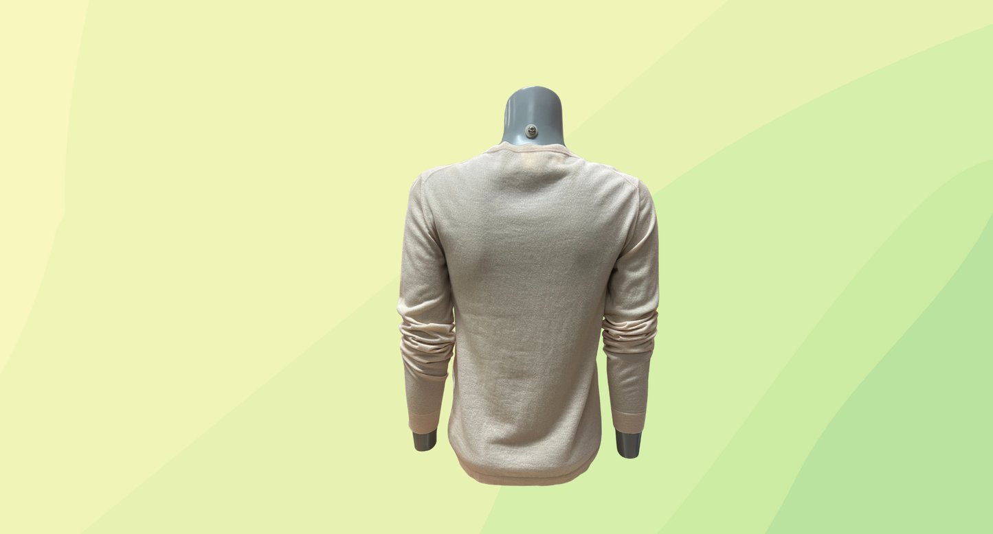 Loro Piana Cashmere Knit Top - Size 40 - Peach