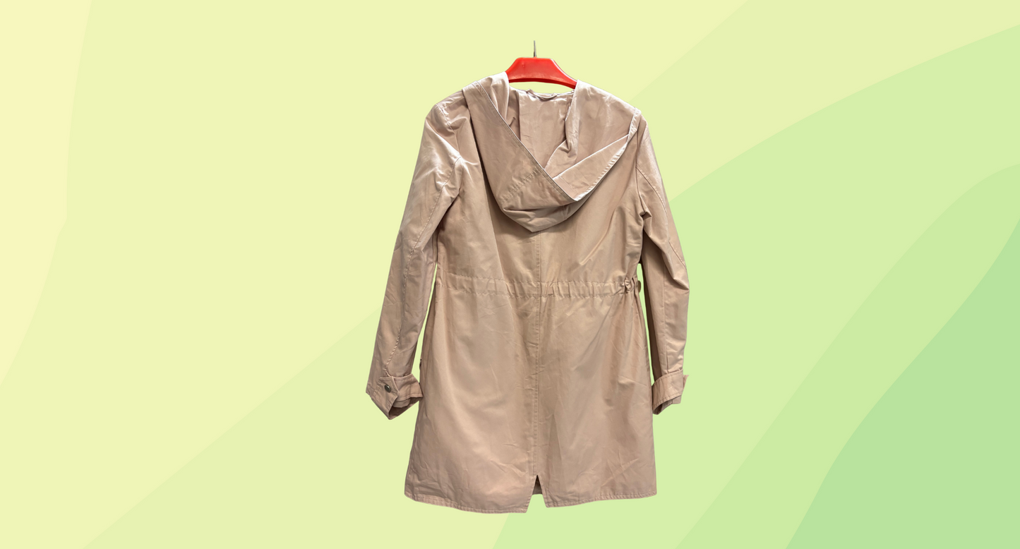 Forever New Amity Parka RRP $139.99 - Size 8 - Pink