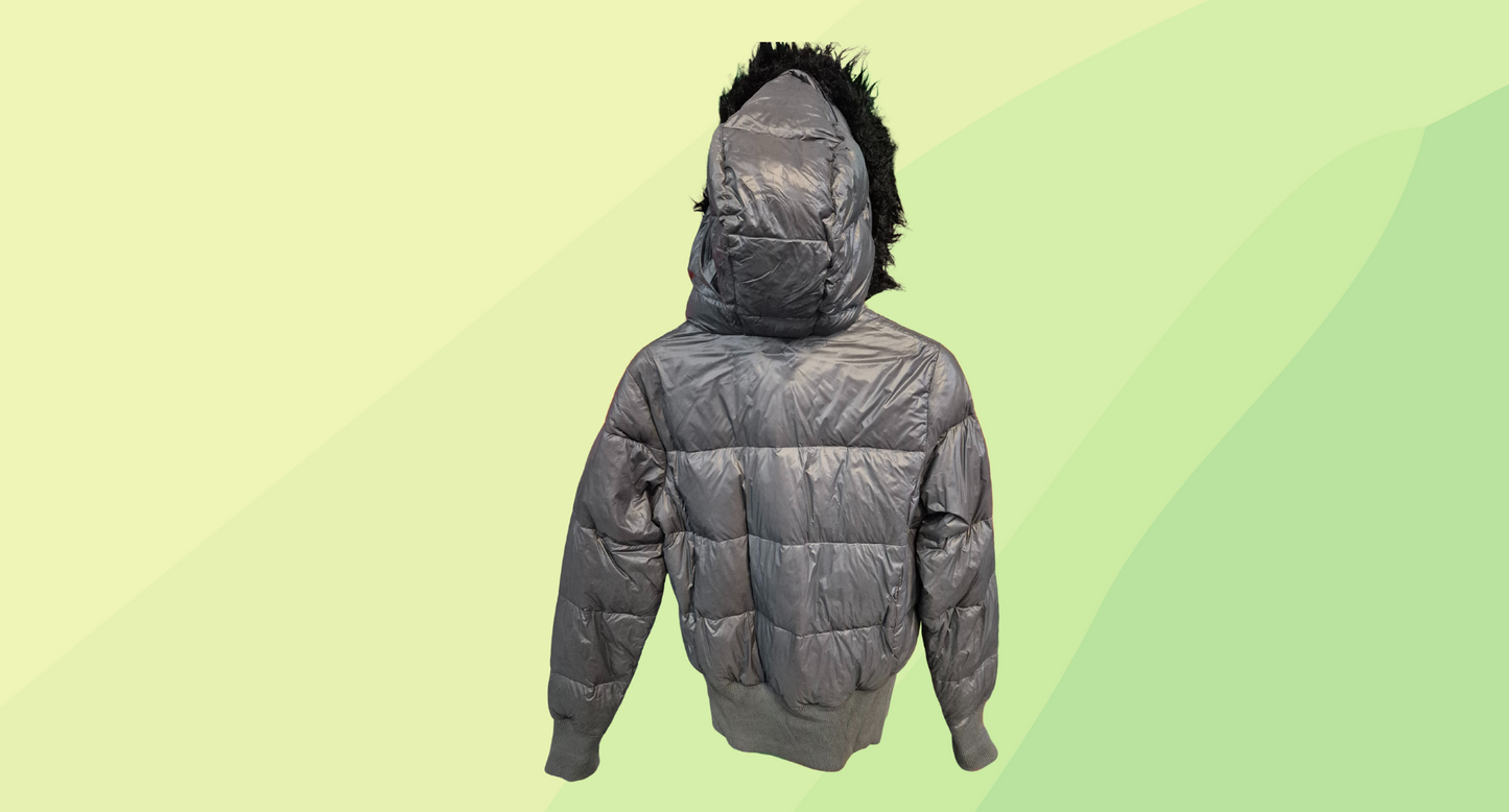 Nike Puffer Jacket - M - Grey
