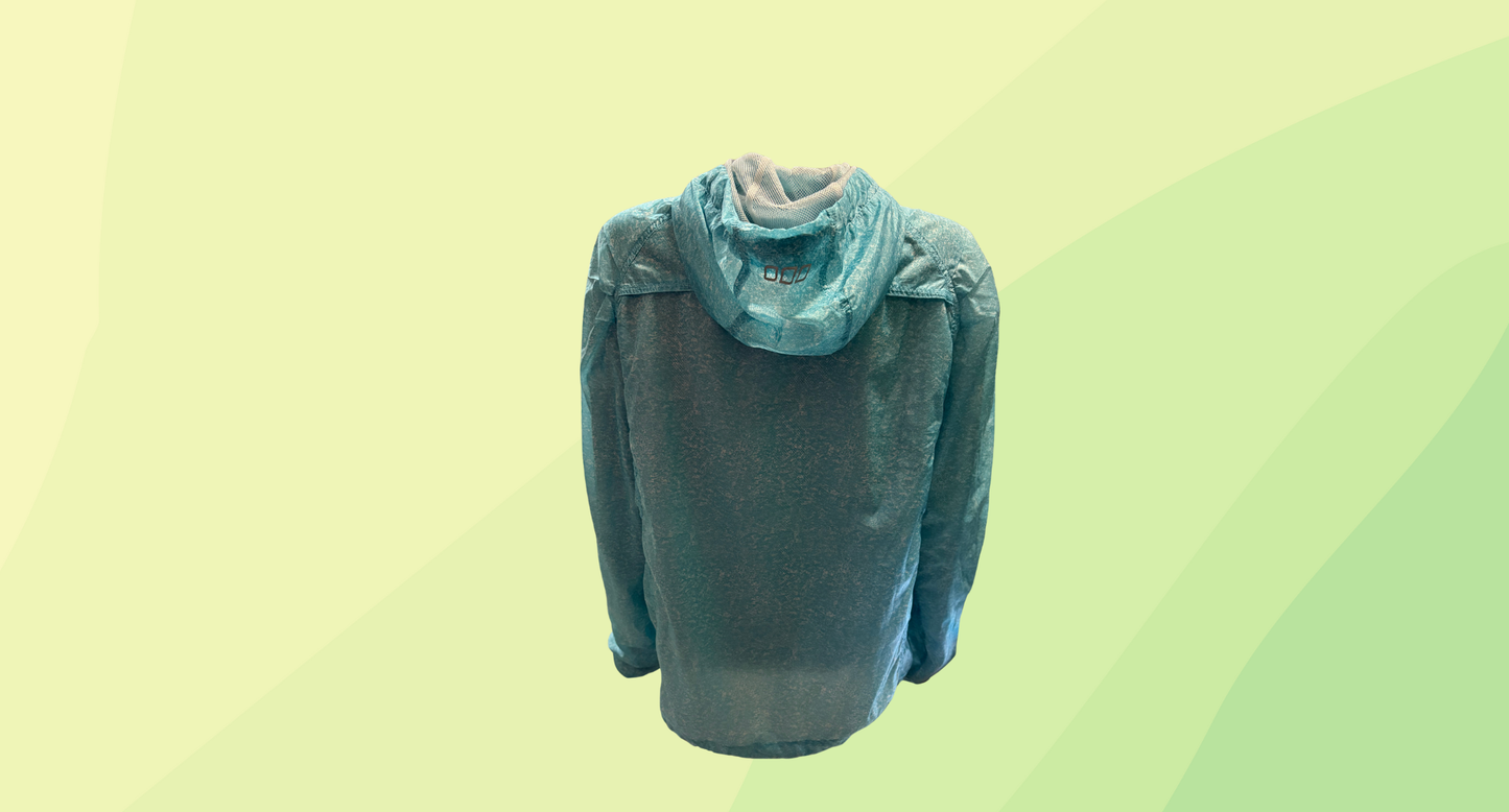 Lorna Jane Water Resistant Hoodie - L - Blue