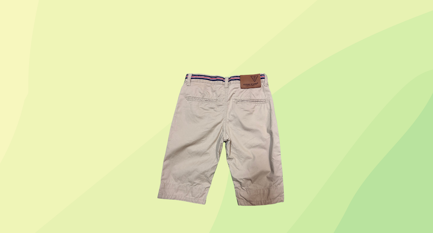 Guess Boys Shorts - Kids 8 - Tan